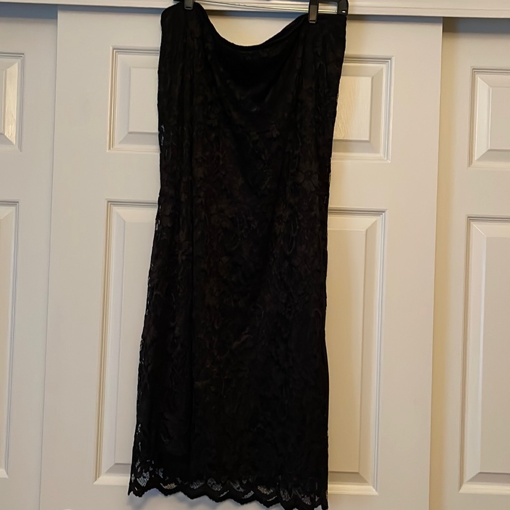 lace maxi skirt Lane Bryant size 22/24 in excellent condition
